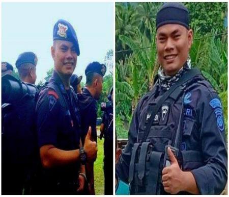 Bripka Andry anggota Brimob Polda Riau (foto/int)